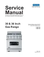 Viking VGIC530 Service Manual предпросмотр