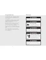 Preview for 2 page of Viking VGRT244T Use & Care Manual