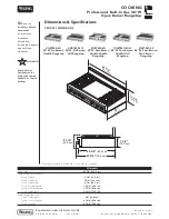 Предварительный просмотр 3 страницы Viking VGRT480-4G Specification Sheet