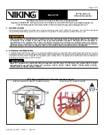 Preview for 17 page of Viking VK1001 Technical Data Manual