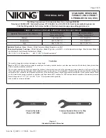 Предварительный просмотр 3 страницы Viking VK108 Technical Data Manual