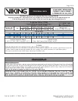 Предварительный просмотр 5 страницы Viking VK108 Technical Data Manual