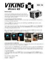 Viking VK3000 ICE Instruction Manual preview