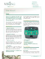 Preview for 1 page of Viking VK40 User Manual