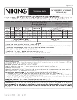 Предварительный просмотр 3 страницы Viking VK500 Technical Data Manual