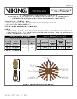 Предварительный просмотр 2 страницы Viking VK512 Technical Data Manual