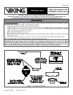 Предварительный просмотр 5 страницы Viking VK638 Technical Data Manual