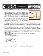 Viking VKFD25U Technical Data Manual preview