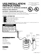 Viking VRBD140T Use & Installation Instructions Manual preview