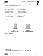 Предварительный просмотр 1 страницы Viking VUBD1401T Specification Sheet