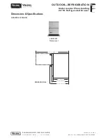 Предварительный просмотр 3 страницы Viking VURD144T Specification Sheet