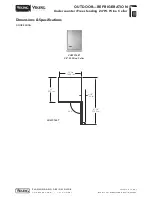 Preview for 3 page of Viking VUWC144T Specification Sheet