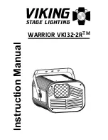 Preview for 1 page of Viking WARRIOR VK132-2R Instruction Manual