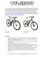 Preview for 1 page of Vilano 650-FGEAR Manual