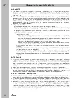 Preview for 60 page of Vileda VR 101 Use & Care Manual