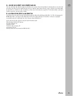 Preview for 61 page of Vileda VR 101 Use & Care Manual