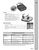 Preview for 95 page of Vileda VR 101 Use & Care Manual