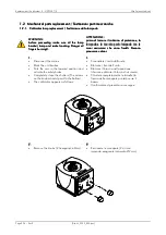 Предварительный просмотр 62 страницы Villa Sistemi Medicali Visitor T15 Technical Manual