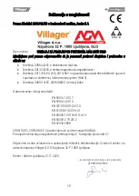 Предварительный просмотр 57 страницы Villager AGM AHW 9020 Original Instruction Manual