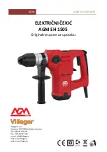 Preview for 77 page of Villager AGM EH 1505 Manual Instruction