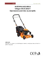 Предварительный просмотр 106 страницы Villager ATLAS 3010 T Original Instruction Manual