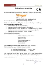 Предварительный просмотр 26 страницы Villager BC 2320 Instruction Manual