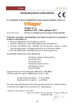 Предварительный просмотр 94 страницы Villager BC 2320 Instruction Manual