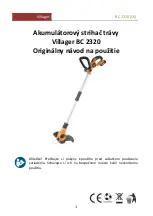 Предварительный просмотр 95 страницы Villager BC 2320 Instruction Manual