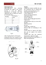 Предварительный просмотр 9 страницы Villager DM 14 P Original Instruction Manual