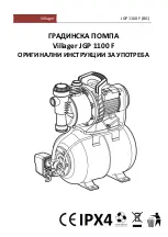 Предварительный просмотр 30 страницы Villager JGP 1100 F Original Instructions Manual