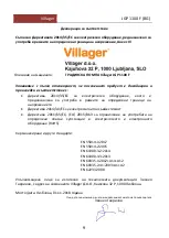 Предварительный просмотр 38 страницы Villager JGP 1100 F Original Instructions Manual