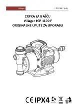 Предварительный просмотр 49 страницы Villager JGP 1100 F Original Instructions Manual