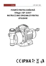 Предварительный просмотр 77 страницы Villager JGP 1100 F Original Instructions Manual