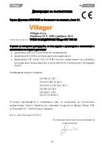 Preview for 110 page of Villager SSV 7050 RS Manual