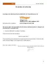 Preview for 16 page of Villager VAT WFD 1050 Original User Manual