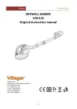 Preview for 18 page of Villager VDS 625 Original Instruction Manual