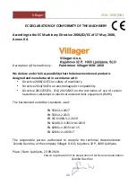 Preview for 23 page of Villager VEM 1050 Original Instruction Manual