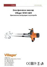 Предварительный просмотр 33 страницы Villager VEM 1620 Original Instruction Manual