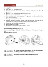 Предварительный просмотр 57 страницы Villager VGI 2400 Manual