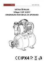 Villager VGP 1100 F Original Instructions Manual предпросмотр