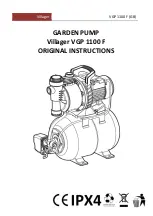 Preview for 12 page of Villager VGP 1100 F Original Instructions Manual