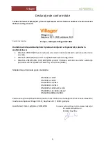 Предварительный просмотр 39 страницы Villager VGP 800 Original Instruction Manual