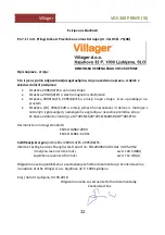 Preview for 32 page of Villager VGS 260 PRIME Manual