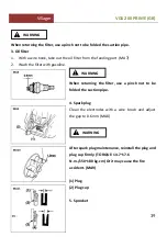 Preview for 62 page of Villager VGS 260 PRIME Manual