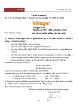 Preview for 30 page of Villager VGS 380 PRIME Original Owner'S Manual