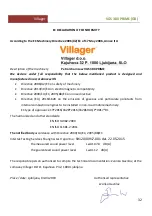 Preview for 62 page of Villager VGS 380 PRIME Original Owner'S Manual