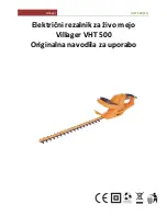 Villager VHT 500 Original Instruction Manual preview