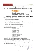 Предварительный просмотр 21 страницы Villager VHW 80 Original Operating Instructions