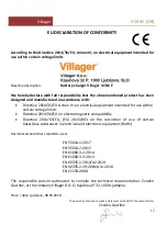 Preview for 24 page of Villager Villager VCB 6E Original Instruction Manual