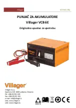 Preview for 25 page of Villager Villager VCB 6E Original Instruction Manual